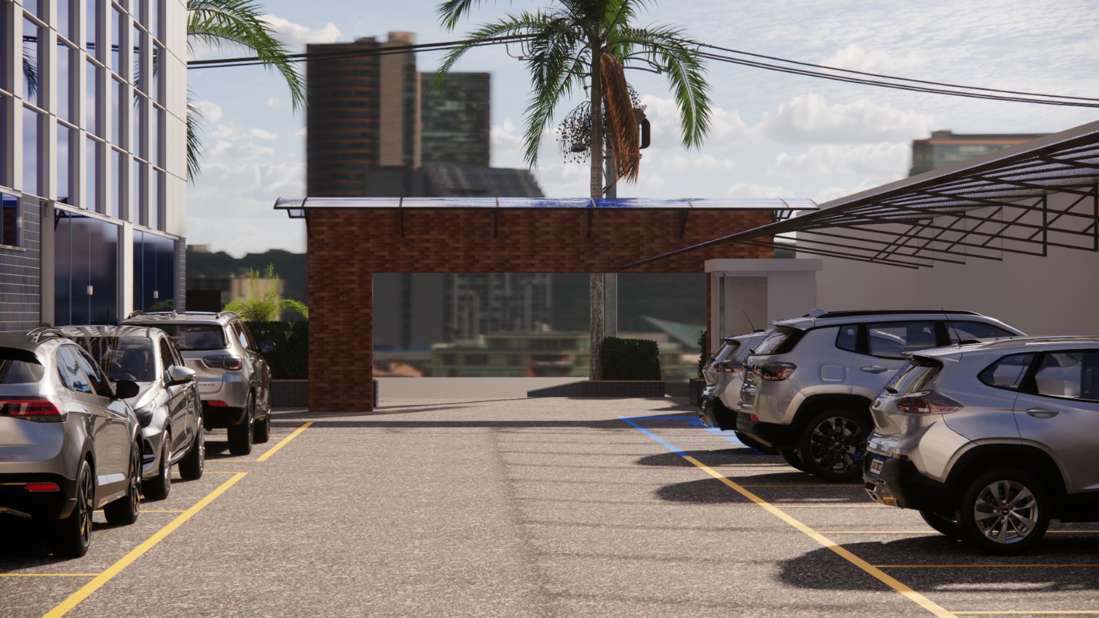 Sala Comercial com 116m² com divisórias no Edifício Corporate Trade - 3