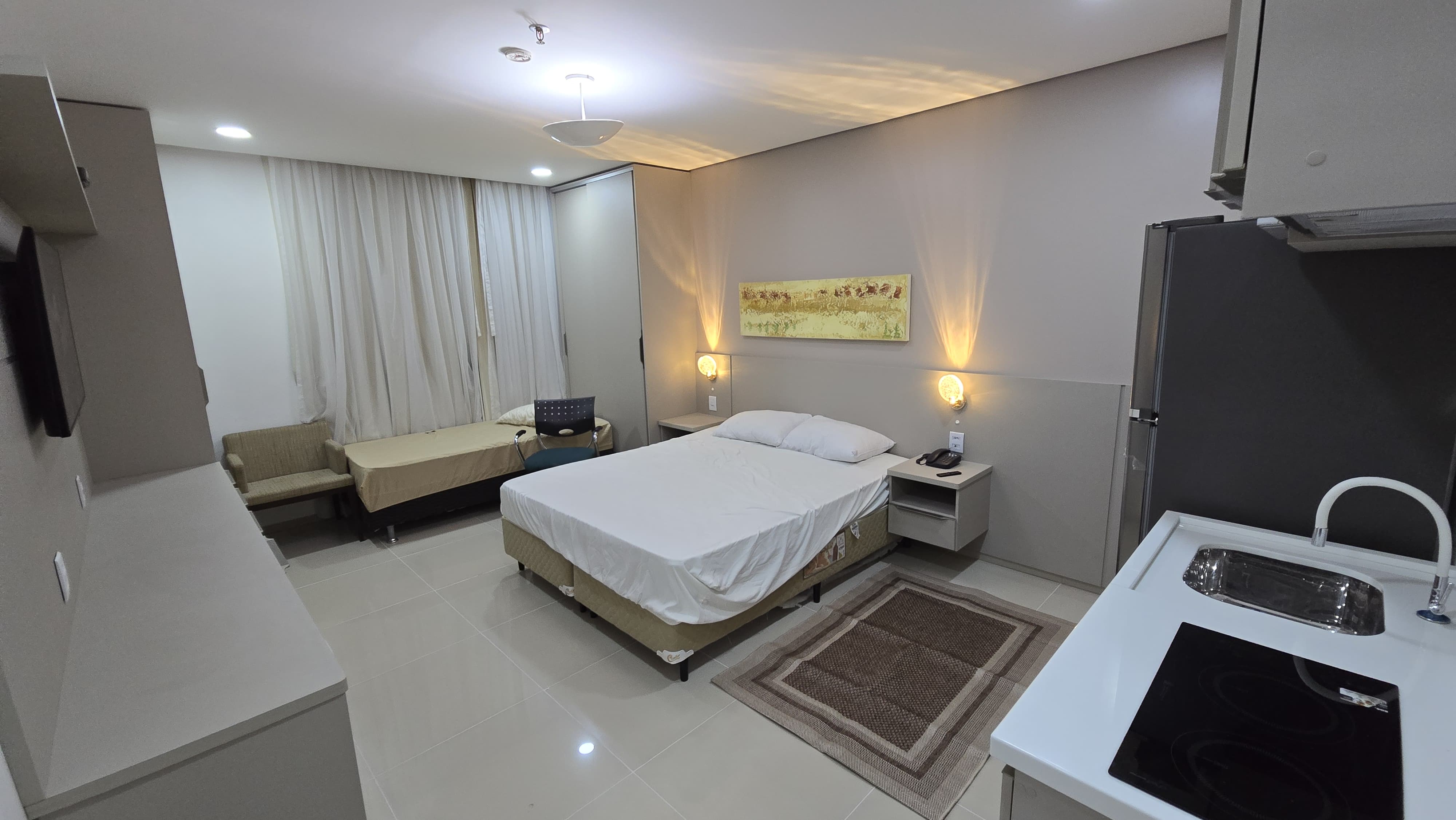 Flat Blue Tree com 26"