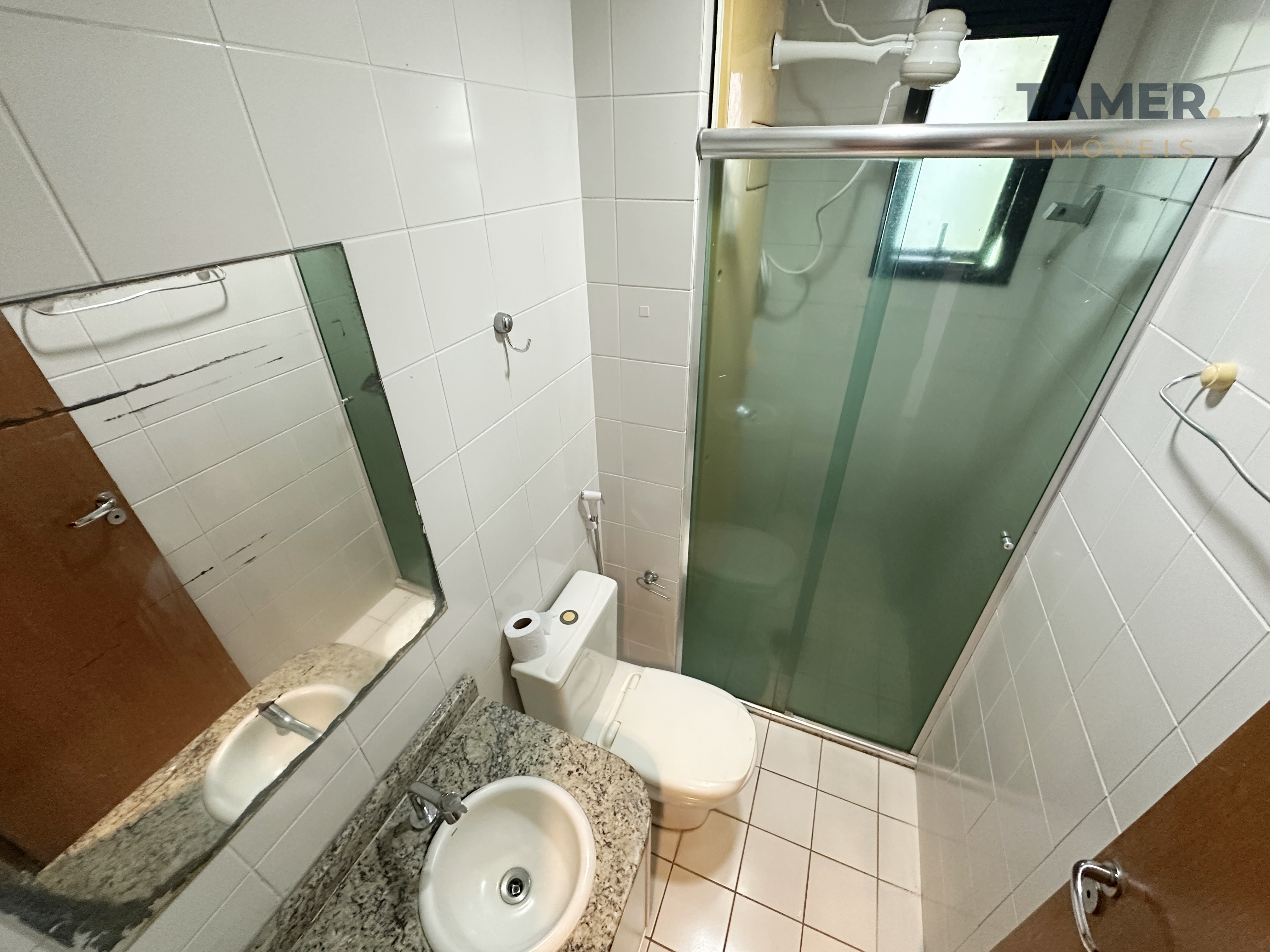 Apartamento com 100m2, 3 quartos, andar médio no Parque Dez (Passeio do Mindu)