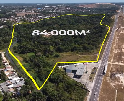 Terreno com 84.000m2 na Avenida das Flores